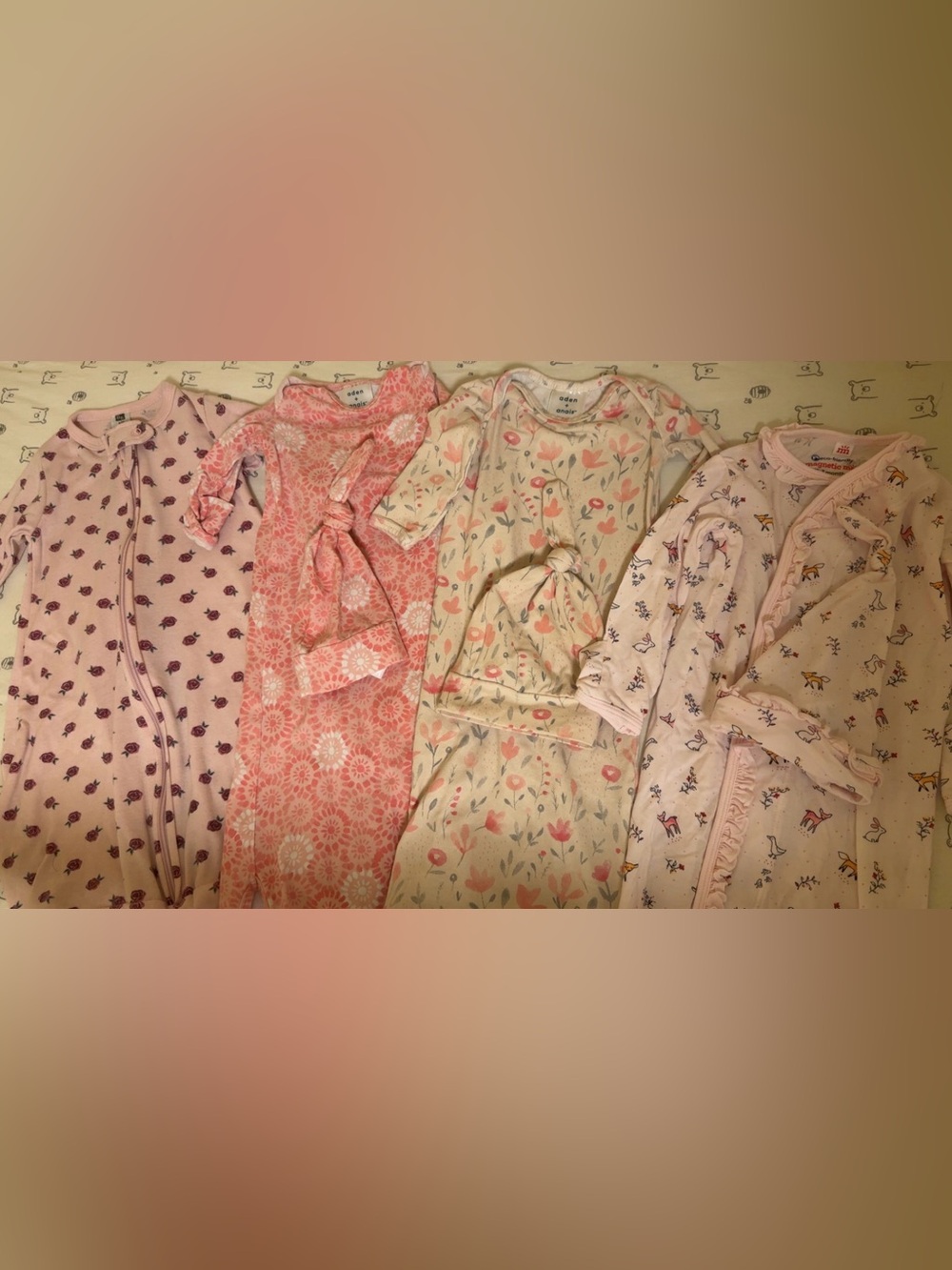 0-3 month baby sleep sack bundle